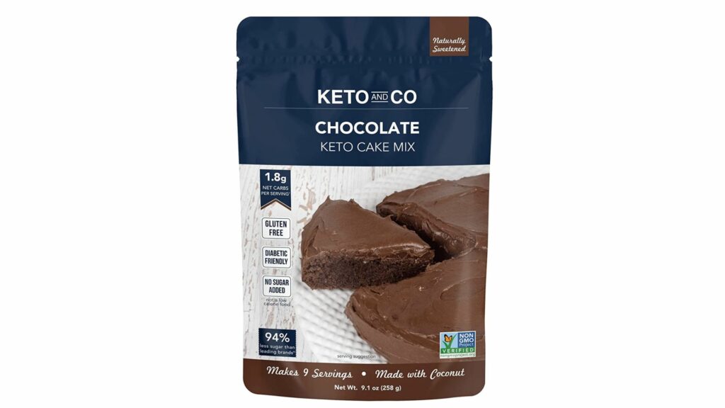 Keto & Co Chocolate Cake Mix