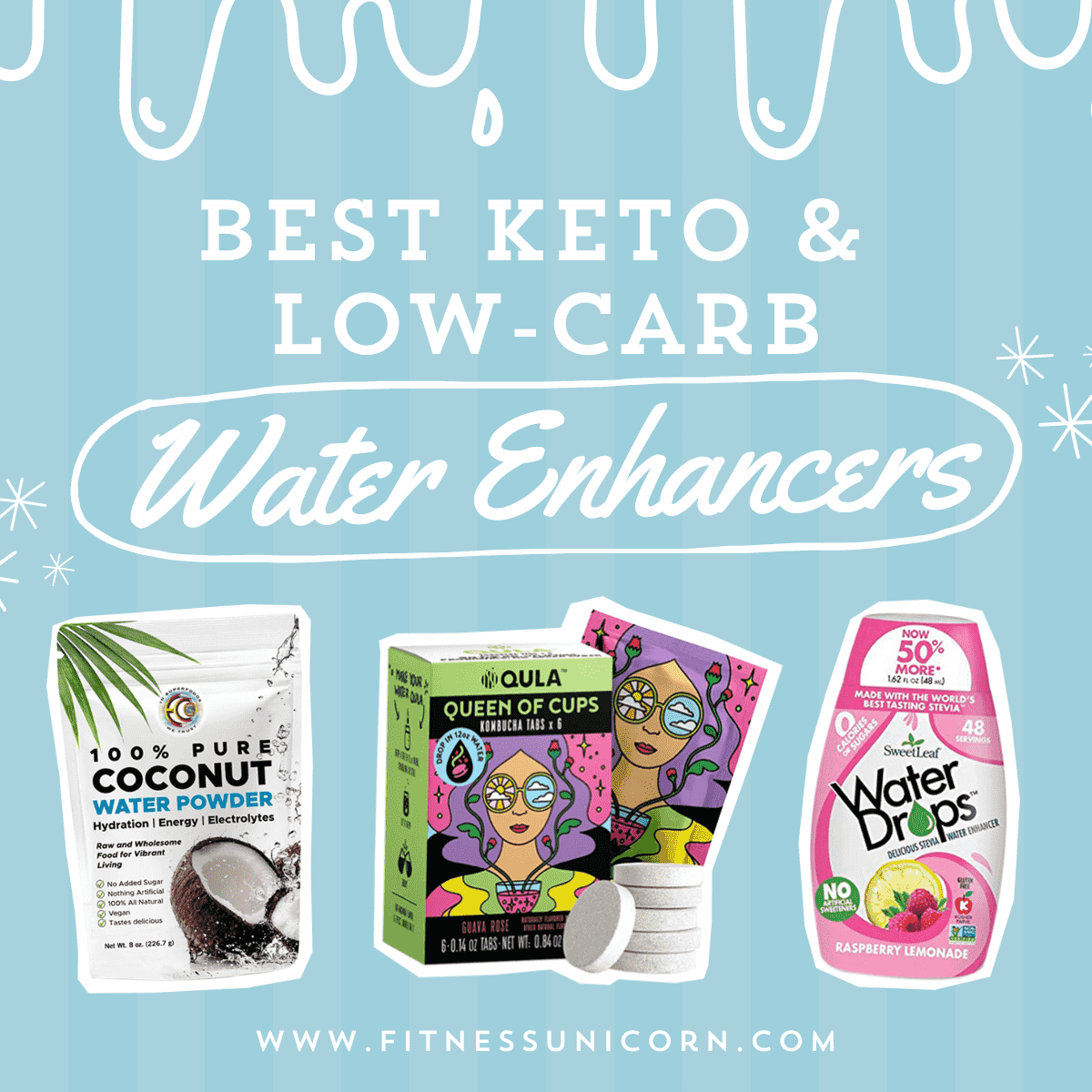 Best Keto and Low-Carb Water Enhancers