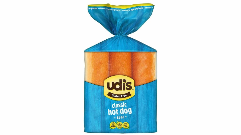 Udi's Gluten Free Classic Hot Dog Buns