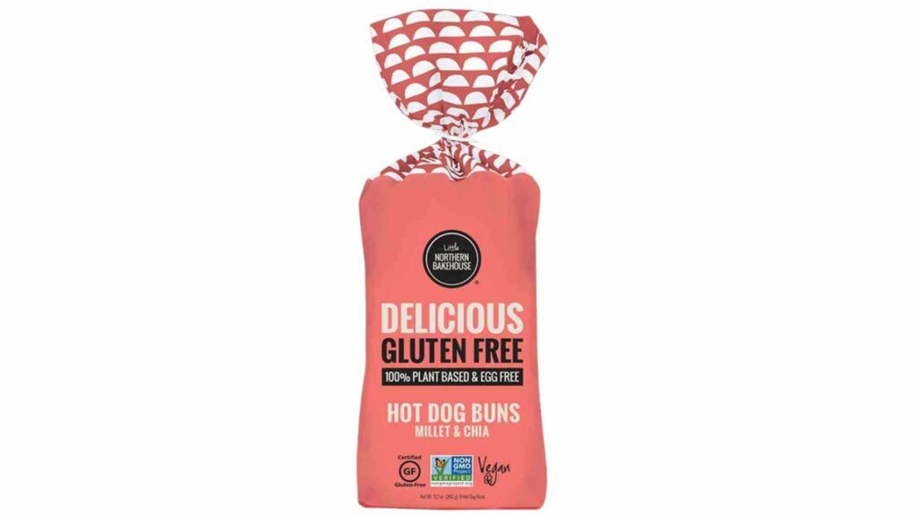 Little Northern Bakehouse Gluten-Free Millet and Chia Hot Dog Bun