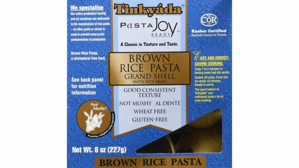 Tinkyada Brown Rice Pasta Grand Shell