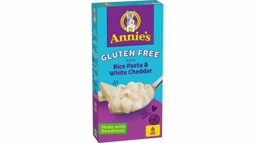 Annie’s Gluten Free Rice Pasta & White Cheddar