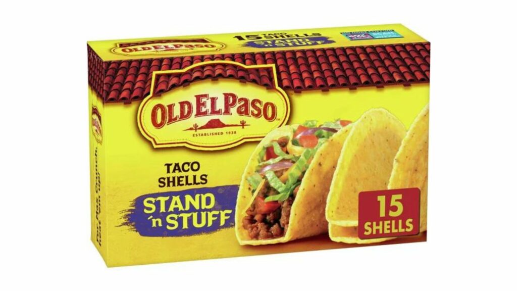 Old El Paso Stand N' Stuff Taco Shells
