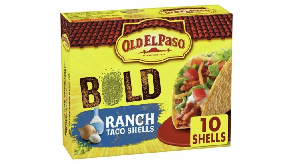 Old El Paso Stand 'N Stuff Bold Ranch Flavored Taco Shells