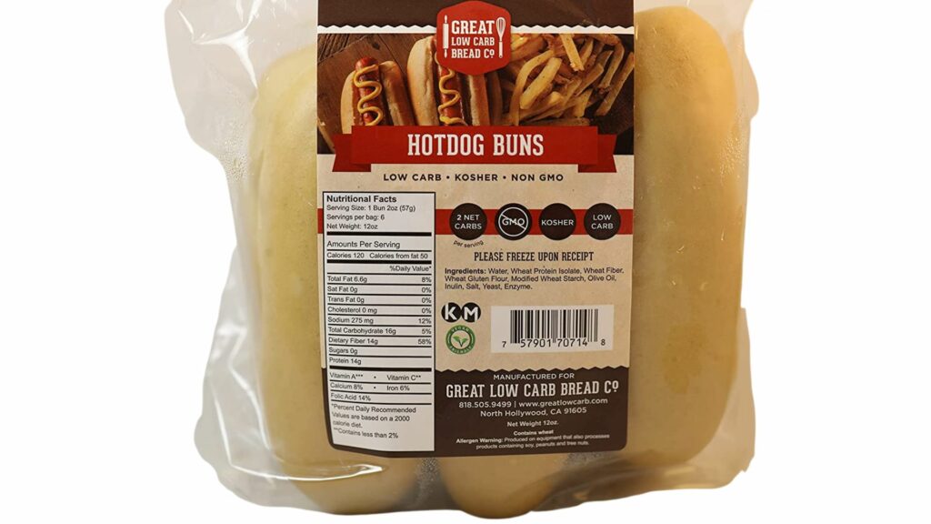 Great Low Carb Bread Co. - Hot Dog Buns