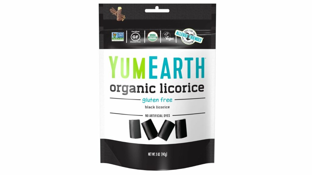 YumEarth Organic Gluten-Free Licorice Black 
