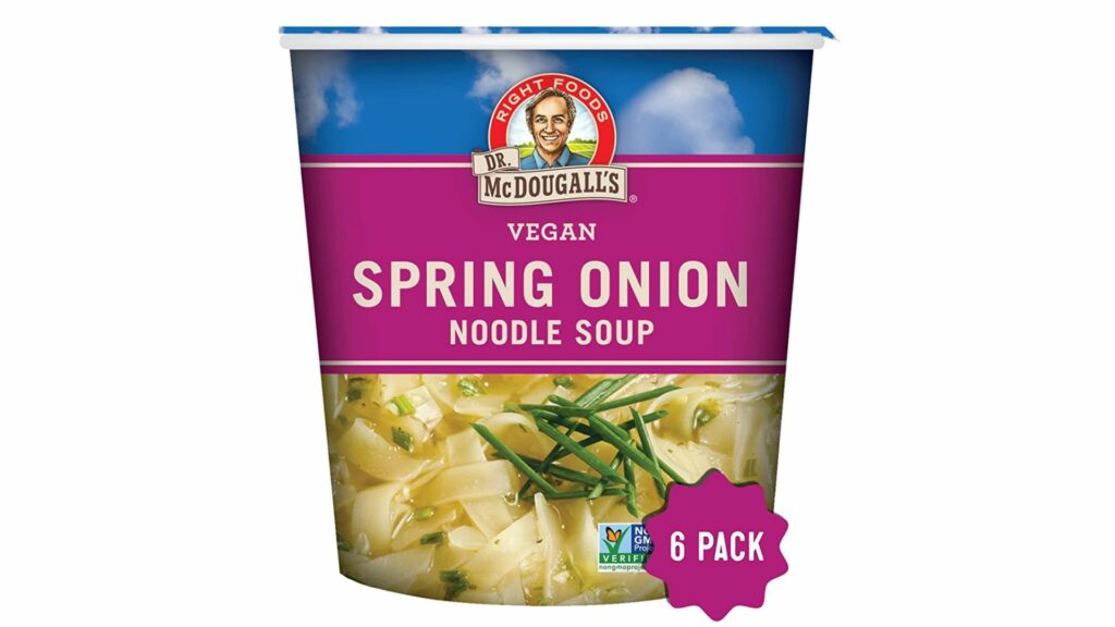 McDougall's Vegan Spring Onion Noodle Soup
