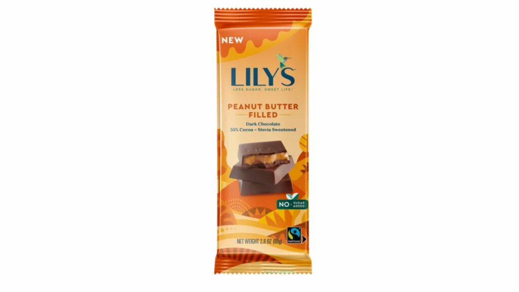 Lily's Peanut Butter Filled Dark Chocolate Bar