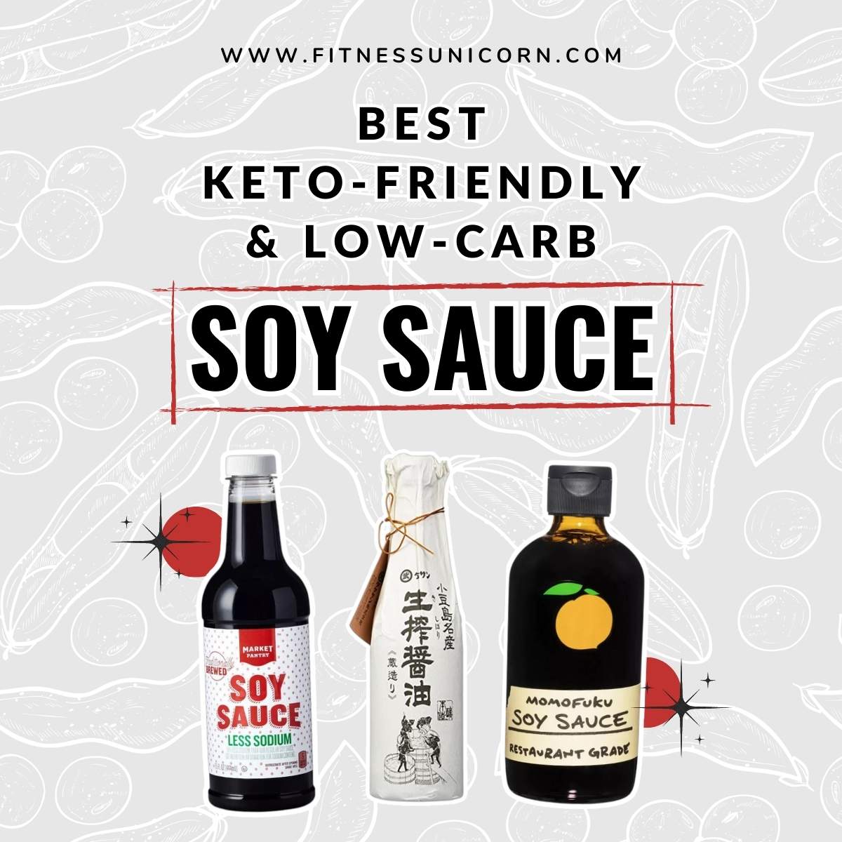 BEST Keto & Low-Carb Soy Sauce