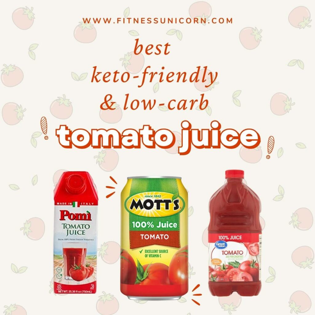 BEST Keto & Low-Carb Tomato Juice