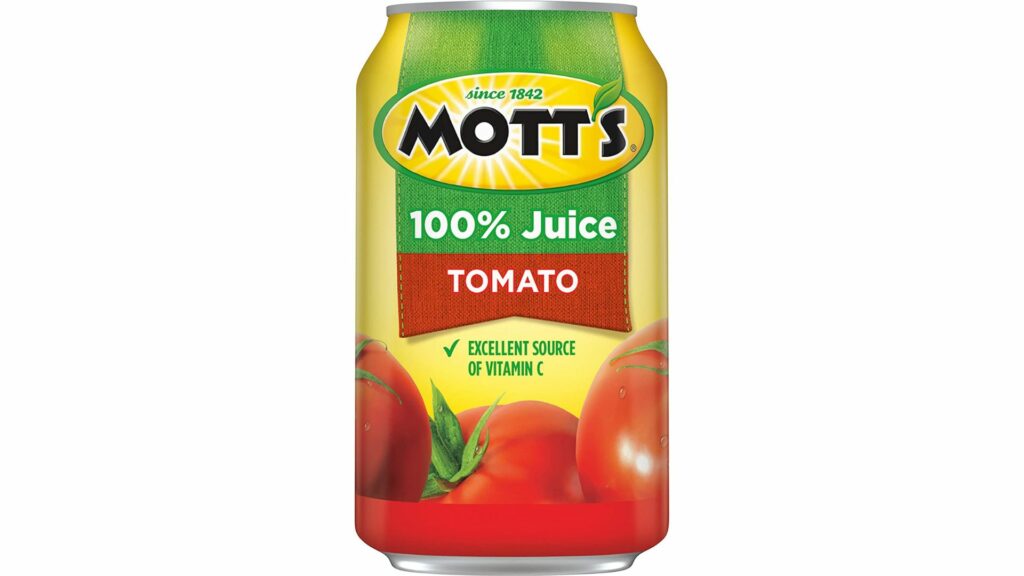 Mott's Tomato Juice- Keto and low carb