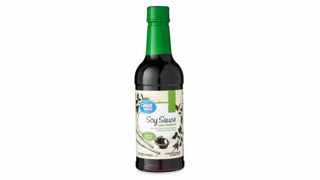 Great Value Less Sodium Soy Sauce