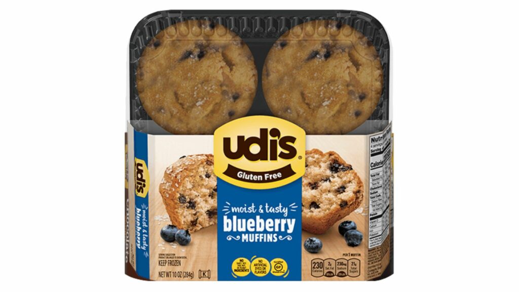 Udi's Gluten-Free Blueberry Muffins