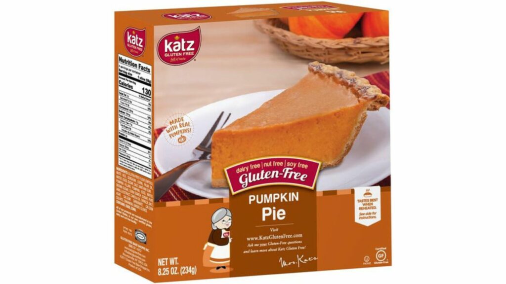 Katz Gluten-Free Pumpkin Pie