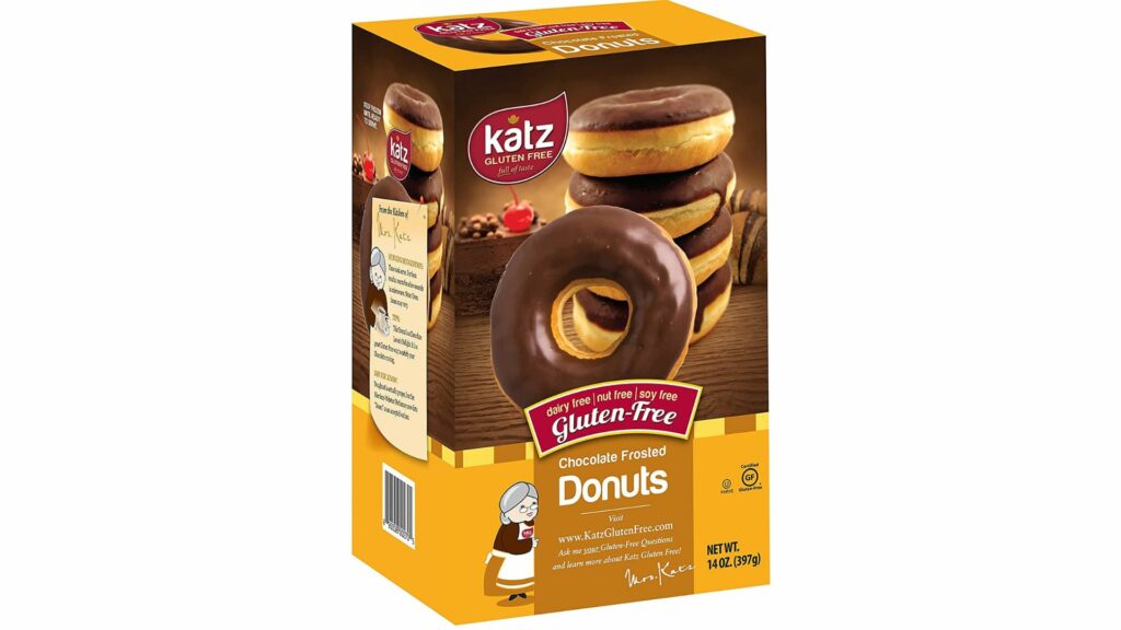 Katz Gluten Free Chocolate Frosted Donuts