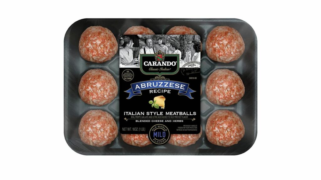 Carnado Uncooked Abruzzese Meatballs