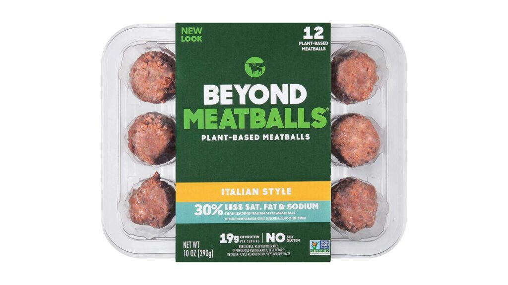 Beyond Meatballs Italian Style Plant-Based Meatballs