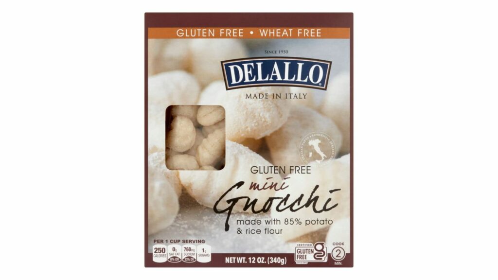 DeLallo Gluten Free Potato & Rice Mini Gnocchi