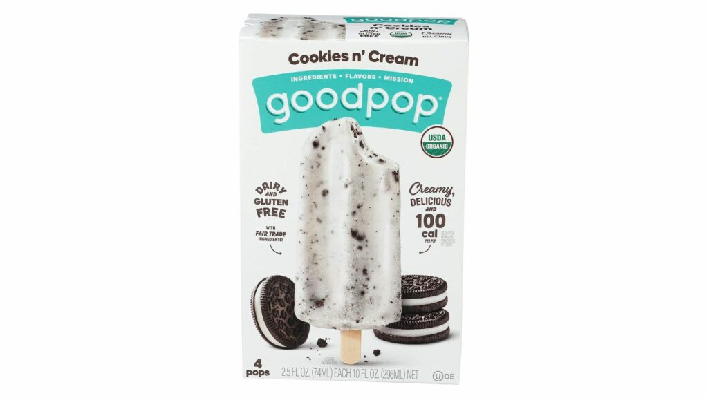 Cookies N Cream Ice Cream Pops by Goodpop