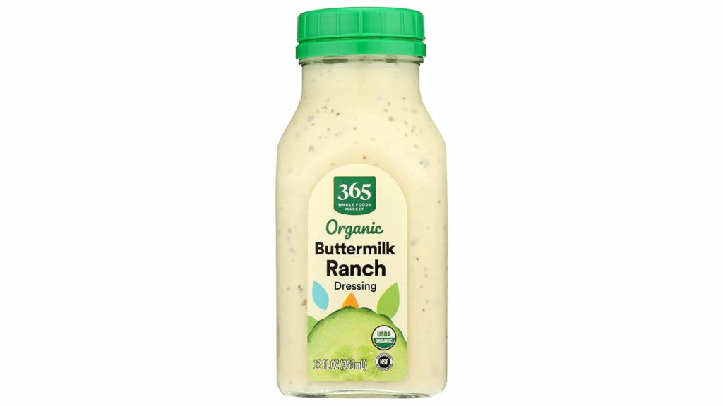 365 by Whole Foods Market, Organic Buttermilk Ranch Dressing