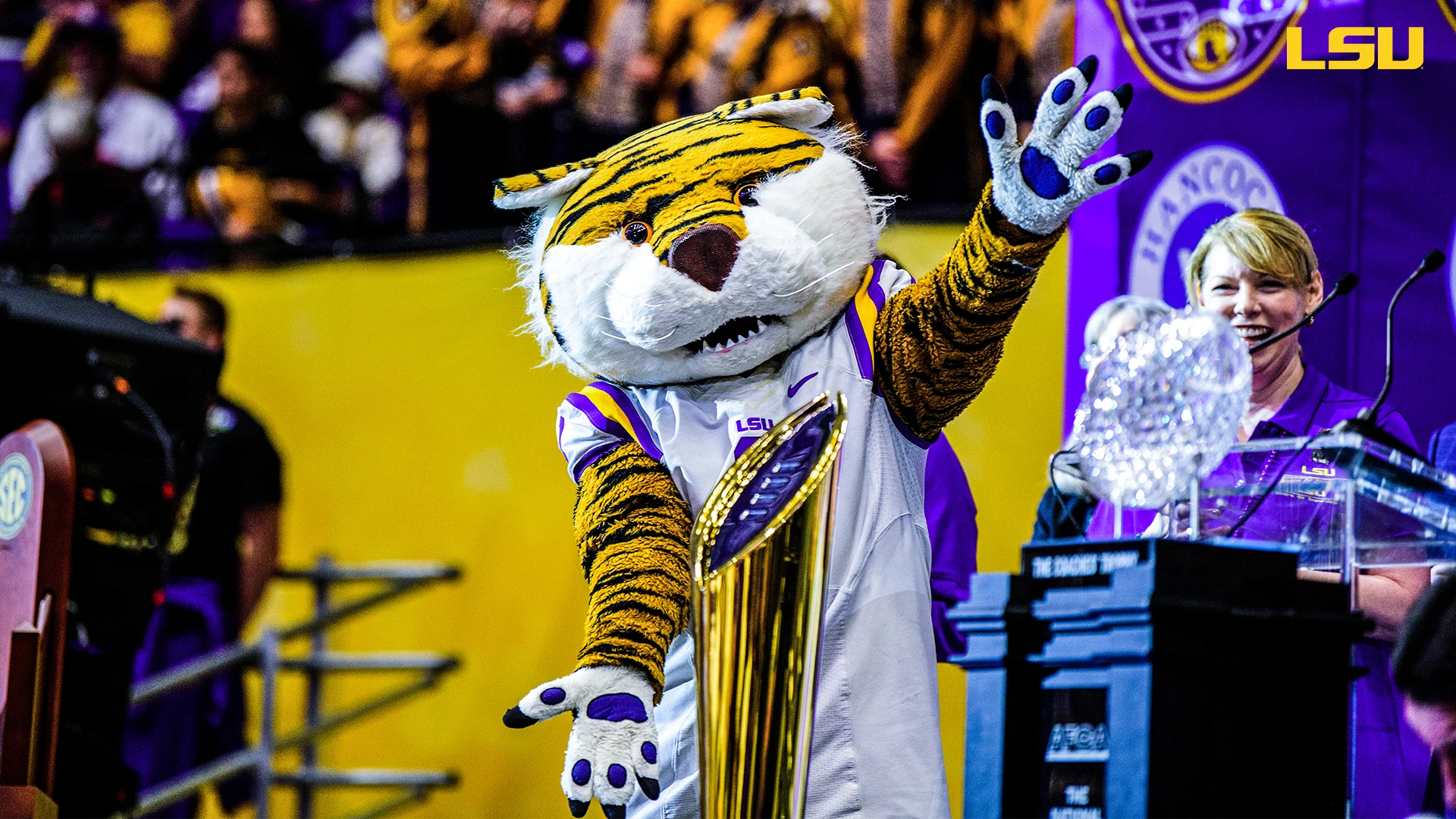 Mike the Tiger (Louisiana State University) mascot